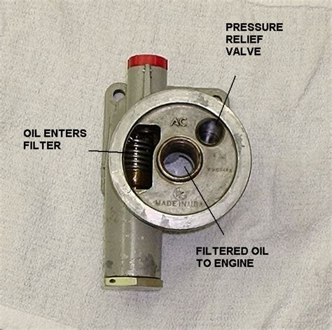 The theory is that extreme high oil pressure may blow seals out but whether a Lycoming oil pump is ever likely to get this high is up for dispute The oil pressure relief valve is used to adjust the oil pressure and is mounted on the right hand side of the engine crankcase above and behind the rear (3) cylinder. . Lycoming oil pressure adjustment